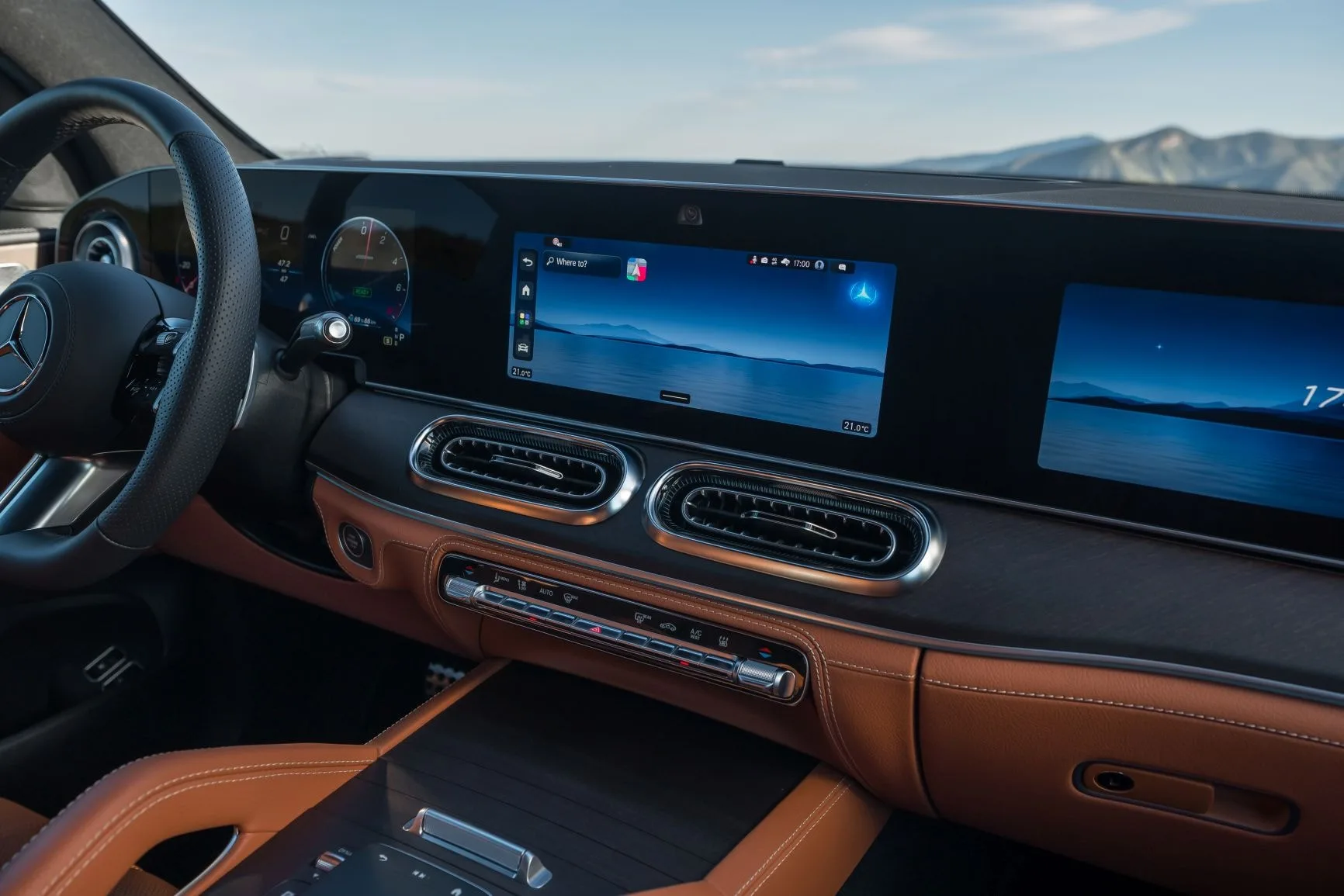 Интерьер Mercedes-Benz